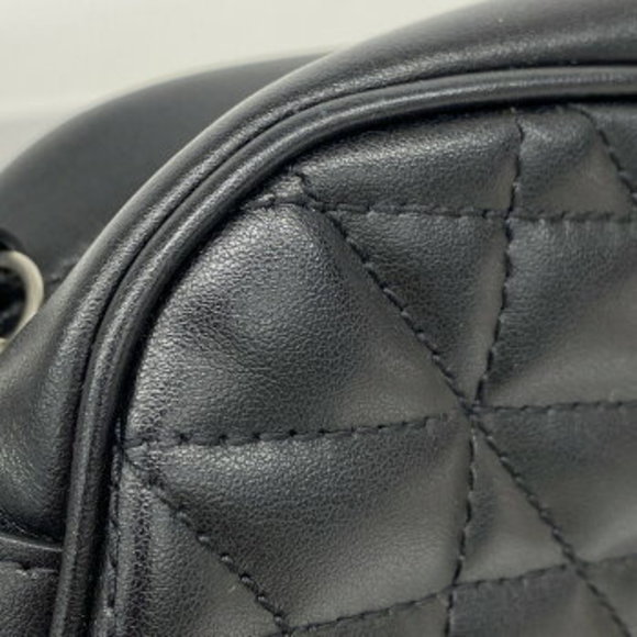 Gucci GG Marmont Shoulder Bag Black Leather - Picture 6 of 9
